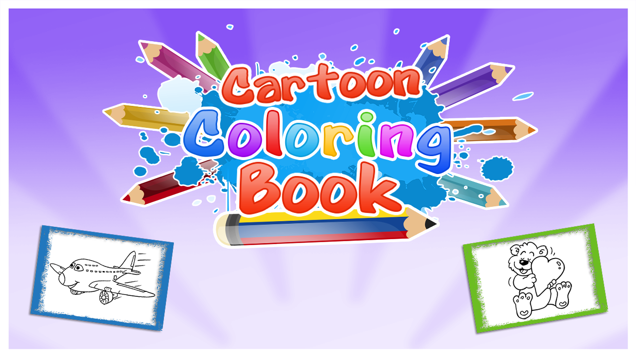 Cartoon Coloring Book